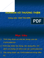 Bài Giảng Hormon Vỏ Thượng Thận