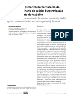 Expressões da precarização no trabalho do agente comunitário de saúde_ burocratização e estranhamento do trabalho