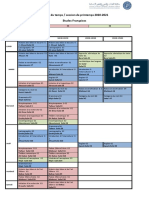 Emploi Du Temps / Session de Printemps 2020-2021 Etudes Françaises