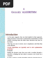 Greedy Algorithm