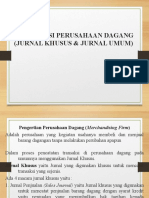 Jurnal Khusus Perusahaan Dagang