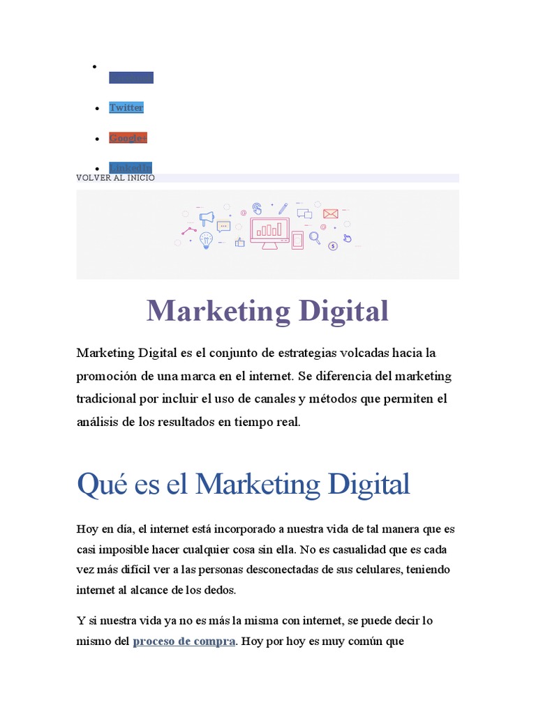 Estrategias Clave de Marketing Digital | PDF | Publicidad digital ...