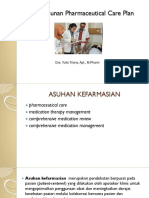 Penyusunan Pharmaceutical Care Plan: Dra. Yulia Trisna, Apt., M.Pharm