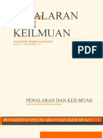 Penalaran dan Keilmuan Tim FKMPI Politeknik Negeri Balikpapan