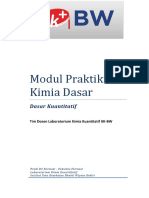 MODUL PRAKTIKUM KIMIA DASAR KUANTITATIF - D3Farmasi