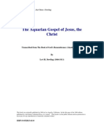 The Aquarian Gospel of Jesus, the Christ--Dowling