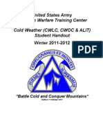 Cold Weather CWLC CWOC ALIT Student Handout Winter 2011 2012 Ed 11 Oct2011