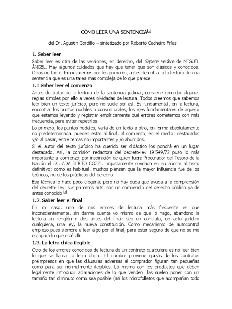 Cómo analizar y comprender una sentencia judicial de manera efectiva