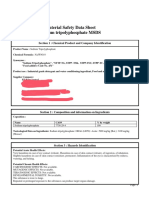 Material Safety Data Sheet Sodium Tripolyphosphate MSDS: Section 1: Chemical Product and Company Identification