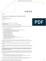 Labour and Employment Comparative Guide - Employment and HR - India