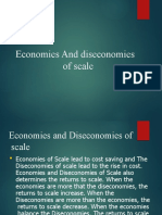 Economies and Diseconomies