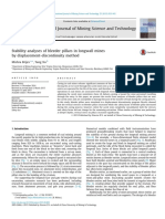 Stability-analyses-of-bleeder-pillars-in-longwall-mines-by-displacement-discontinuity-method_2015_International-Journal-of-Mining-Science-and-Technolo