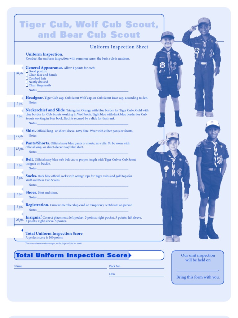 Cub Scout Uniform | PDF | Scouting | Youth Movements