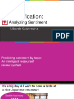 Sentimental Analysis