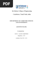 CS8791-Cloud Computing - Question Bank