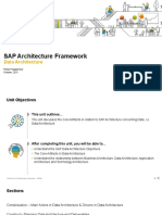SAP Data Architecture - NEW