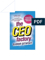 The CEO Factory by Sudhir Sitapati