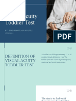 Visual Acuity Toddler Test