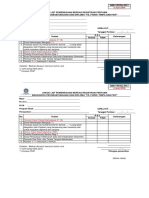 Check List Berkas Non PGSD PGPAUD