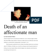 Death of an Affectionate Man