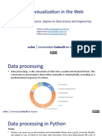 Data Visualization in The Web: Web Analytics - 4th Course. Degree On Data Science and Engineering