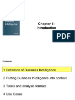BusinessIntelligence 1 Introduction