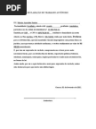 MODELO DE DECLARAÇÃO DE TRABALHO