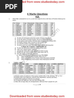 6 Mark Questions