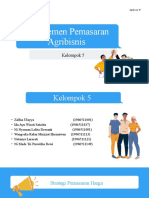 Manajemen Pemasaran Agribisnis: Kelompok 5