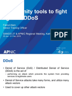 SANOG27-Conference Community Tools To Fight Against DDoS