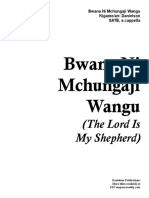 Bwana Ni Mchungaji Wangu