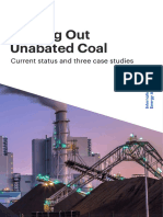 Phasing Out Unabated Coal: Current Status and Three Case Studies