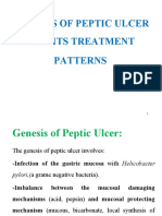 Genesis of Peptic Ulcer and Its Treatment Patterns