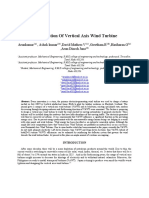 Capsulization of Vertical Axis Wind Turbine