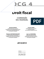 Dcg 4 Droit Fiscal Corriges