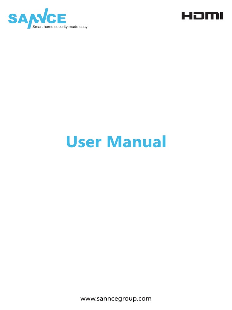 1080N HD DVR User Manual | PDF