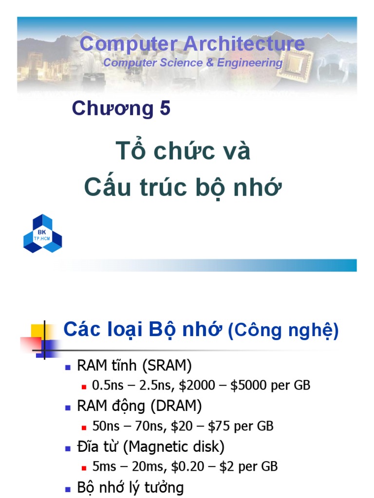 Computer Architecture: Chương 5 | PDF