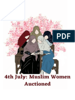 4th July Muslim Women Auctioned