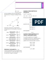 RAZON TRIGONOMÉTRICA Nucleo