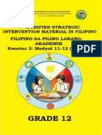 Q2 - Week 5 - Filipino Sa Piling Larang