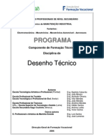 Programa Desenho Tecnico Mecatronica