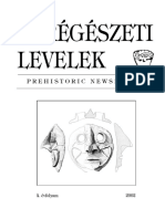 Osregeszeti Levelek Prehistoric Newslett