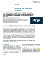 Computational Offloading For Vehicular Environments A Survey