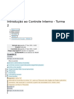 Introdução ao Controle Interno - Turma 6