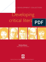 Developing Critical Literacy