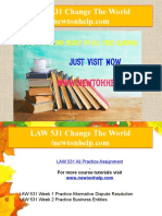 LAW 531 Change The World