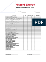 Manlift Inspection Checklist: Inspection OK Not Ok NA Remarks Basic Inspection (From Ground)