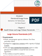 PHAR635 Parenteral Dosage Forms: Instructors: Dr. Tarek Jenani Dr. Faten Hamed