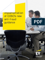 Effective Implementation of COSO's New Anti-Fraud Guidance
