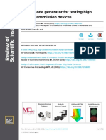 ATE Mode Generator For Testing High Power Transmission Devices